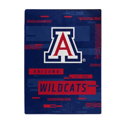 NCAA Arizona Wildcats Digitize Raschel Throw Blanket