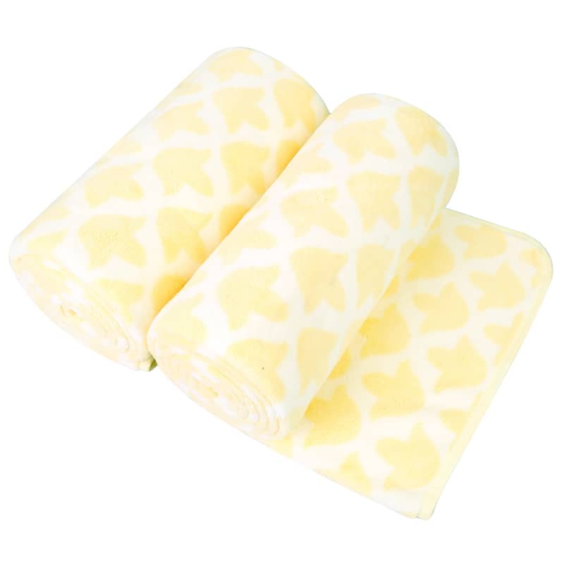 2 Pack Oversized Bath Towels Super Absortbent Beach Towel - Orange