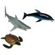 preview thumbnail 4 of 2, Get Ready Kids Ocean Animals Playset, 6 Per Set, 2 Sets