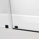 preview thumbnail 20 of 23, Villena 60" W x 58" H Single Sliding Frameless Tub Door