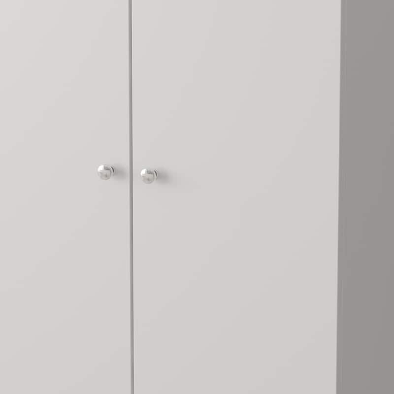 2-Doors 9 Tires Shoes Cabinet With Large Storage Space
