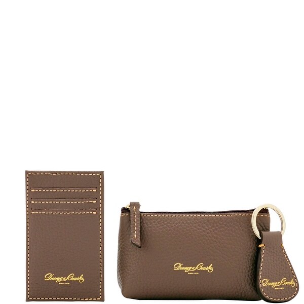 Dooney & Bourke Pebble Grain 3PC Boxed Gift Set (Introduced by Dooney & Bourke at $98 in Jan 2017)