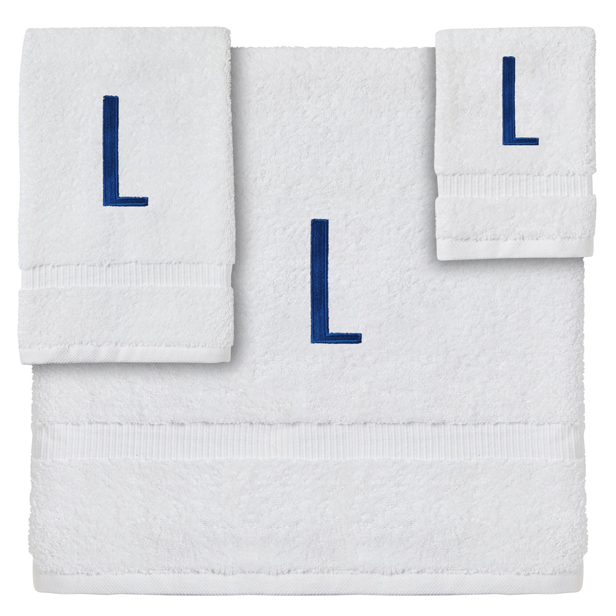 Bed bath and beyond monogram towels hotsell