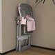 preview thumbnail 25 of 38, Adjustable Foldable Baby High Chair with Tray and Wheels for 0 6 Years