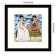 preview thumbnail 14 of 28, The Two Fridas 1939 by Frida Kahlo Framed Art Print 13 x 13 in - Black