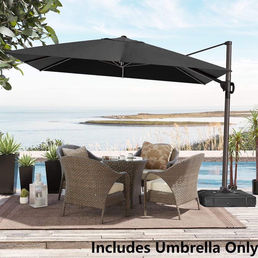 9 FT x 11.5 FT Outdoor Patio Cantilever-Offset Umbrella