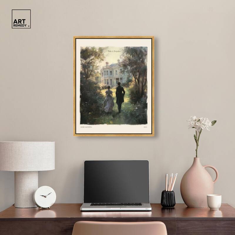 Pride and Prejudice Scene Canvas by Art Remedy