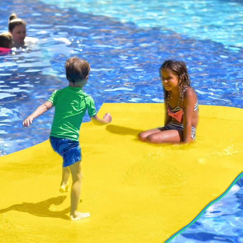 Lily Foam Floating Mat Thick and Durable Water Activities Mat for Water Recreation