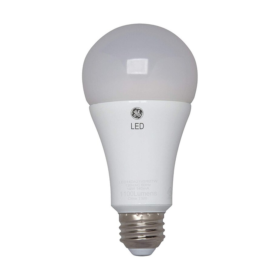 Shop Ge Lighting 22684 Dimmable Led A21 Light Bulb With Medium Base Overstock 26275347