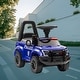 preview thumbnail 1 of 9, Foot-to-Floor Sliding Car for Toddlers with Working PA System, Under-Seat Storage, and Safety Design for 18-60 Months Kids Blue