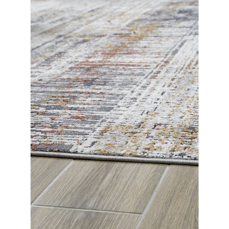 Signature Design by Ashley Rhettner Gray/Brown Rug