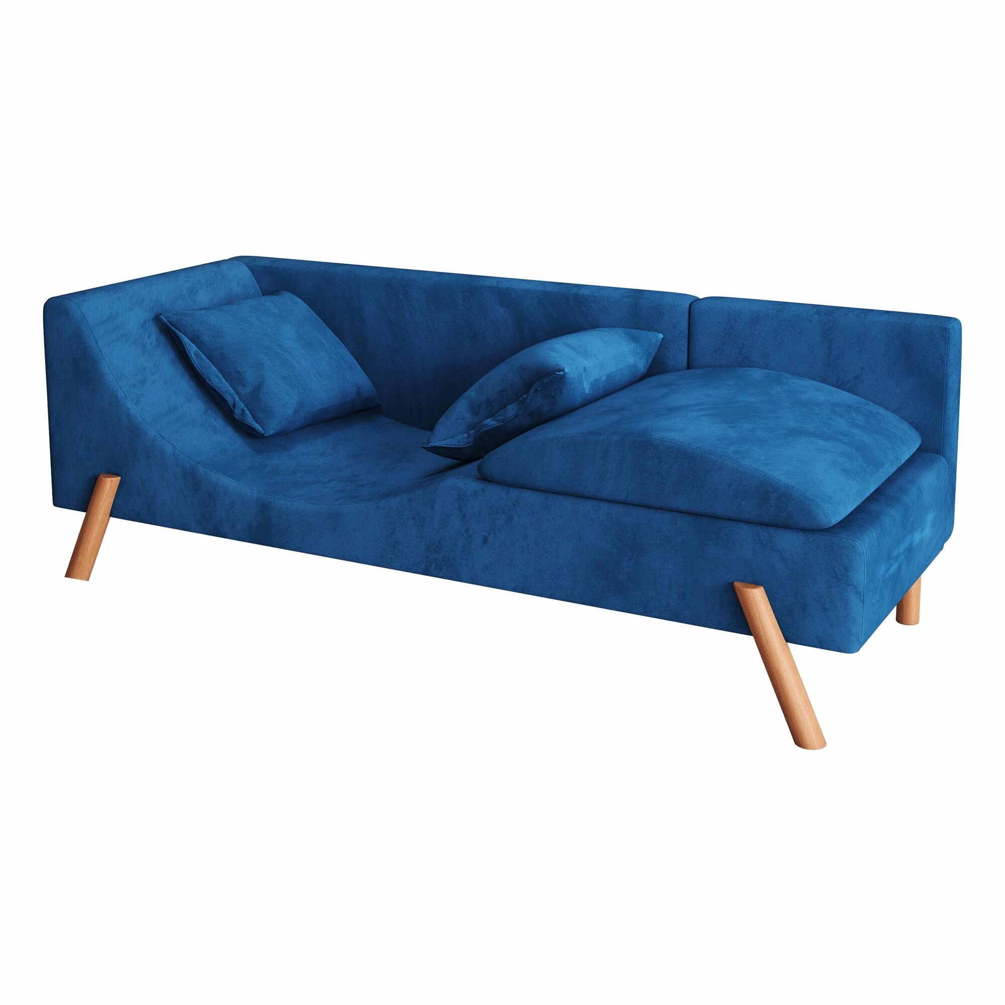 Loveseat sales chaise longue