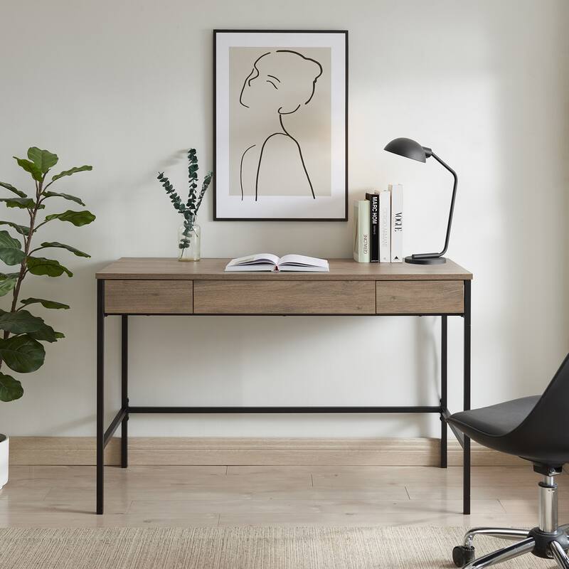 Evans 48'' Wide Rectangular Writing Desk