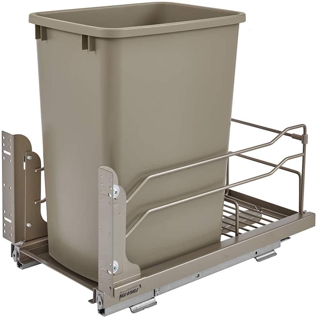 Rev-A-Shelf 35 Qrt Pull-Out Waste Container Soft-Close