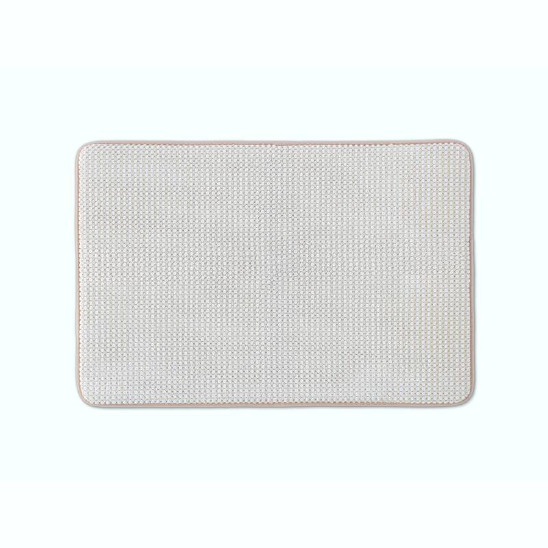 Vellux Bliss Memory Foam Bath Rug - 20"W x 30"L - Sand