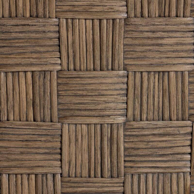 Fatima Natural Rattan Counter Stool with Cushion - Handwoven Wicker Stool with Basketweave Back and Seat, Coastal Boho Seating