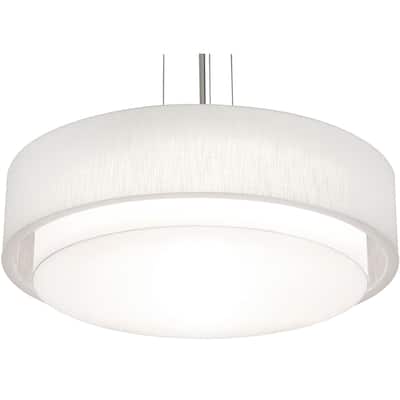 AFX Sanibel 32'' LED Pendant - Satin Nickel Finish