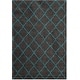 preview thumbnail 20 of 25, SAFAVIEH Arizona Shag Mame 1.2-inch Thick Rug 4' x 6' - Grey/Turquoise - Rectangle
