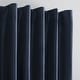 preview thumbnail 25 of 88, Sun Zero Evelina Faux Dupioni Silk Blackout Curtain Panel, Single Panel