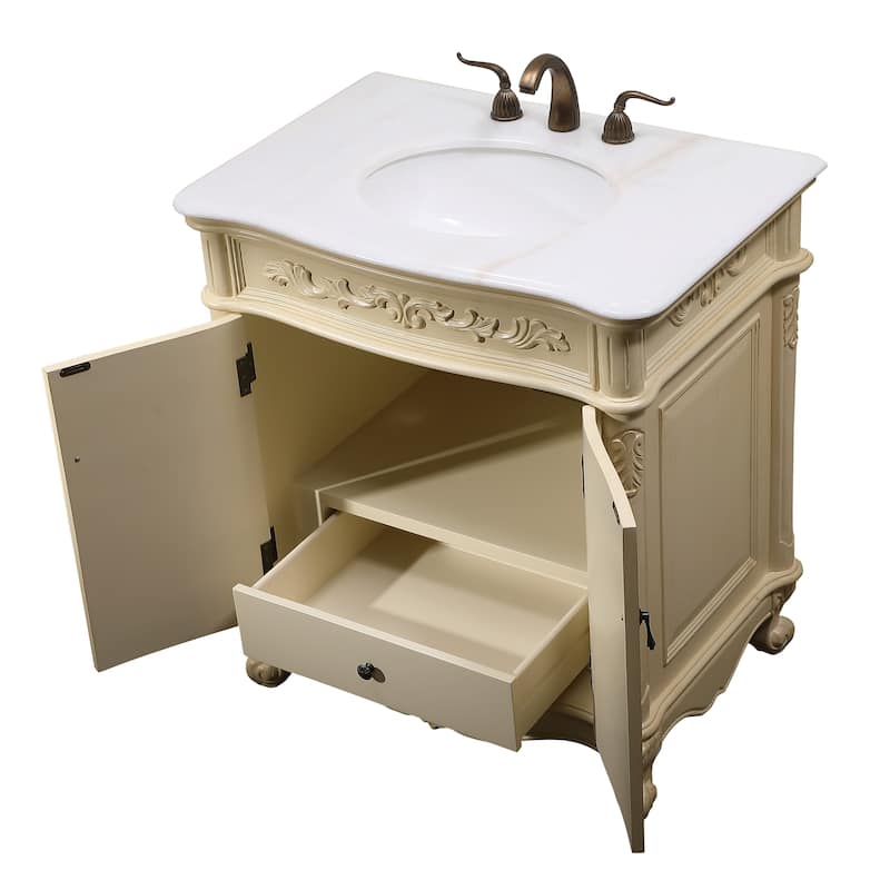 32" Bathroom Vanity Sink