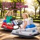 preview thumbnail 45 of 43, 6V Kids Ride on Electric Go Kart Bumper Car W/Parents Remote Control,Three Speed Adjustable and LED Lights