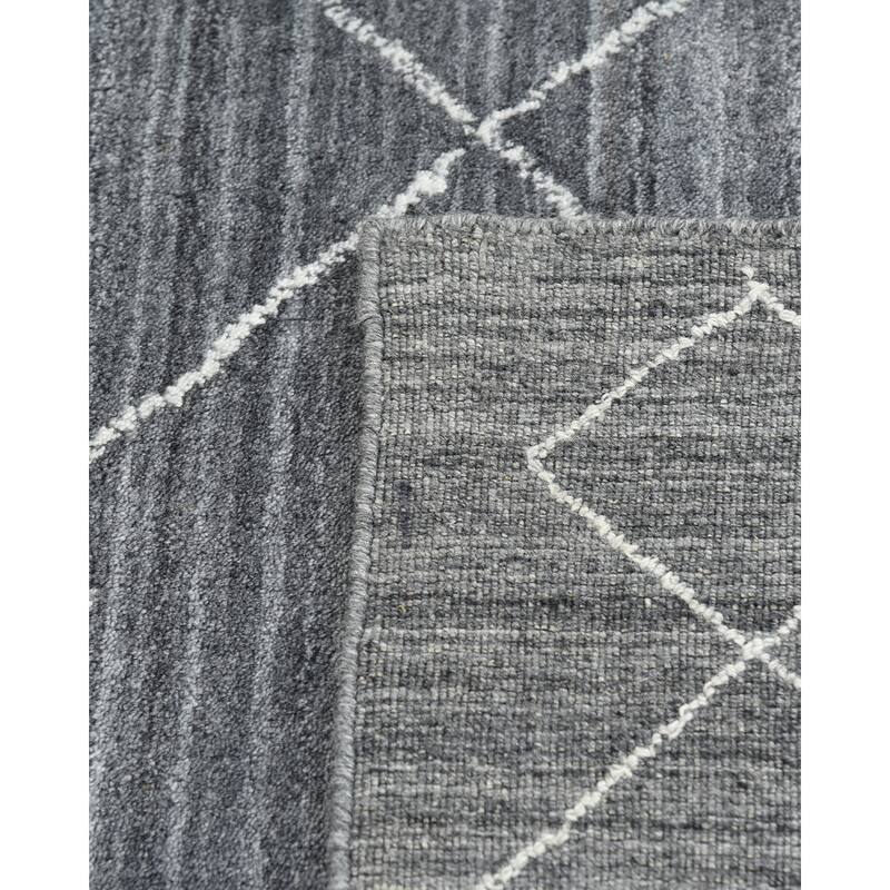 Overton Handmade Boho Geometric Area Rug