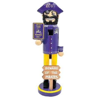 12" ECU Beware of the Pirates Nutcracker