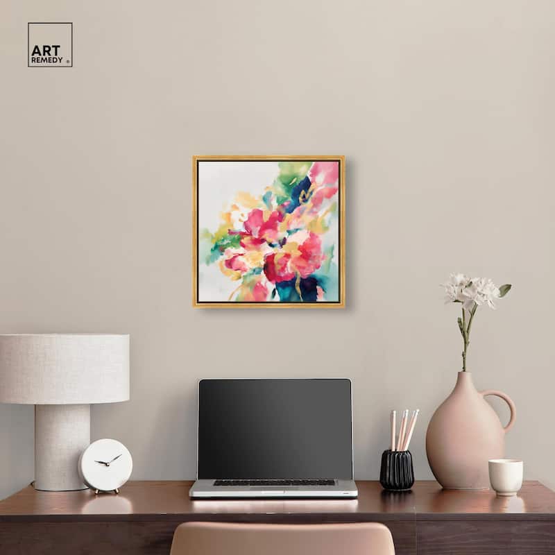 Essence of a Flower I Canvas by Art Remedy