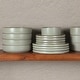 preview thumbnail 10 of 31, Gibson Elite Gelston Stoneware Matte Reactive Glaze 16 Piece (Service for 4) Plates and Bowl Dinnerware Set