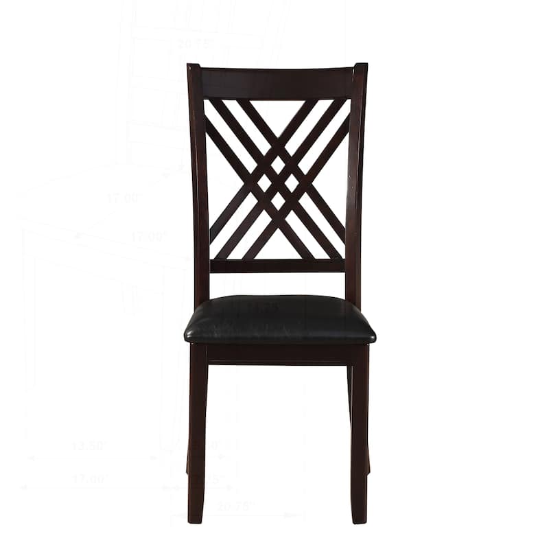 Charming Side Chair Set for Stylish Dining Experience and Comfortable Seating