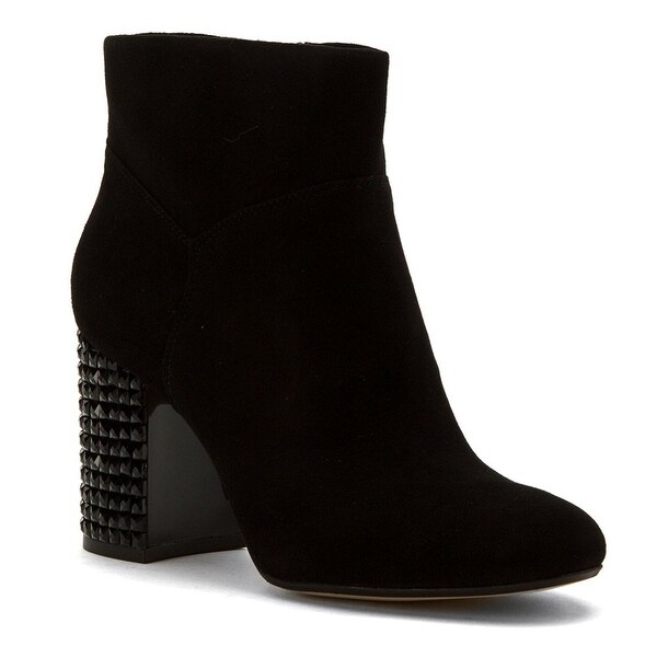 Michael Kors Womens ARABELLA Leather Round Toe Ankle Fashion Boots
