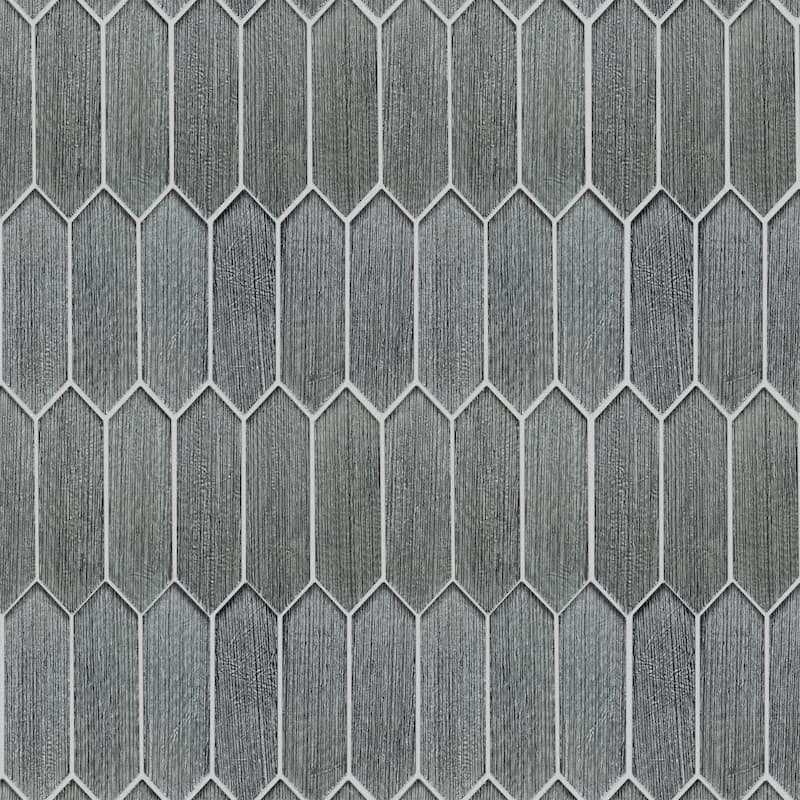 Altair Windey Hexagon Laminated Glass Mosaic Wall Tile