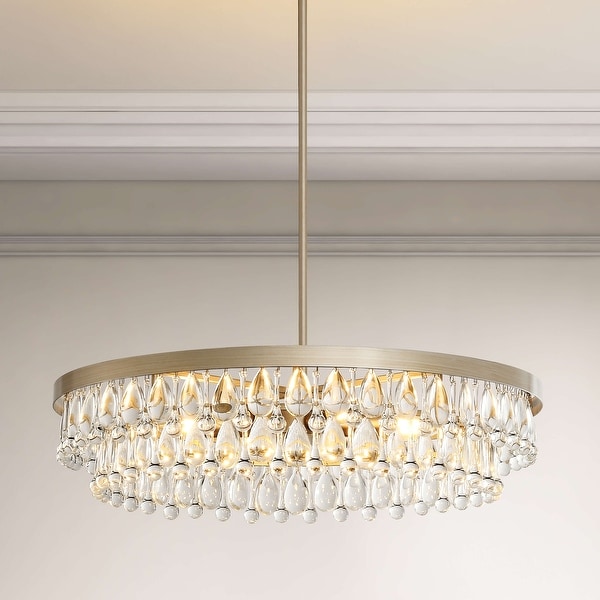 Silver light chandelier discount