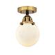 Option Black Antique Brass / Matte White