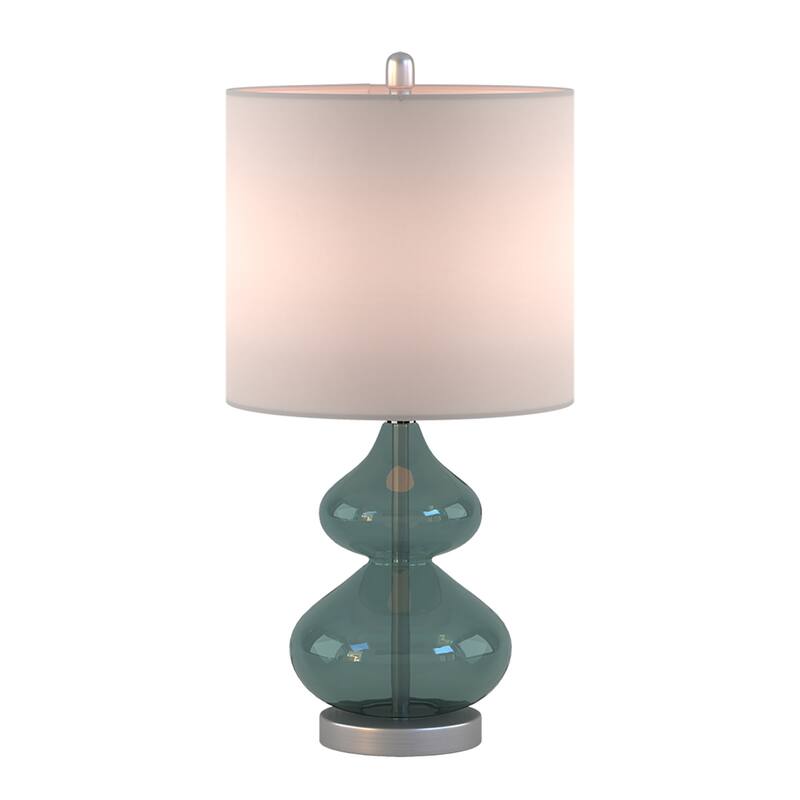 510 Design Ellipse Curved Glass Table Lamp (Set of 2)