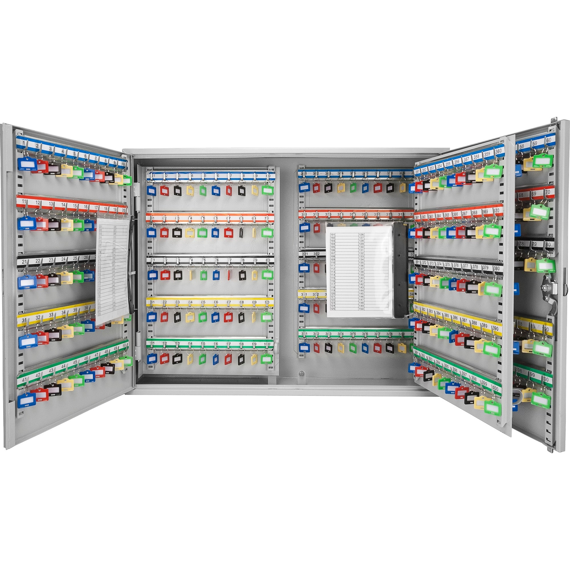 400 Adjustable Key Storage Cabinet with Lock
