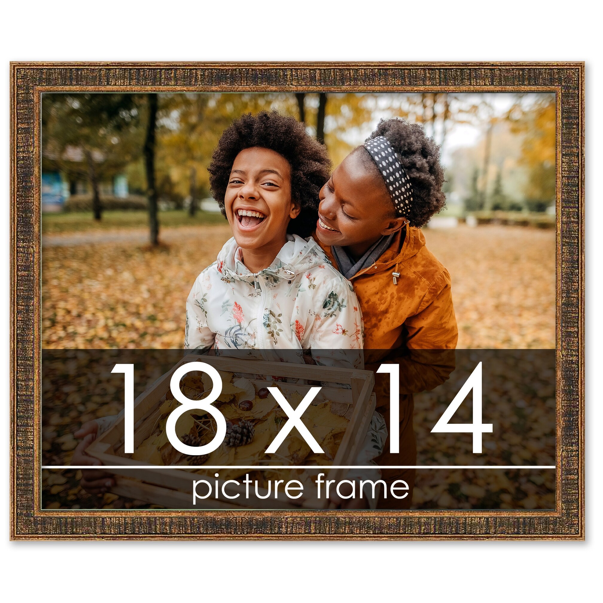 8 x 10 White MDF Wood Multi-Pack Picture Frames with Molded