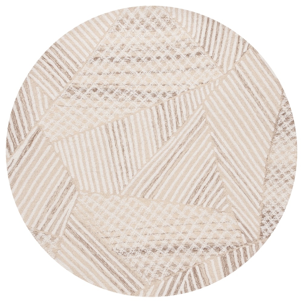 SAFAVIEH Handmade Abstract Clizia Modern & Contemporary Wool Rug