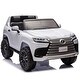 preview thumbnail 27 of 34, 24V Lexus LX600 Kids Ride-On Car, Two-Seater, Remote Control, Four-Wheel Suspension, Ages 3-7