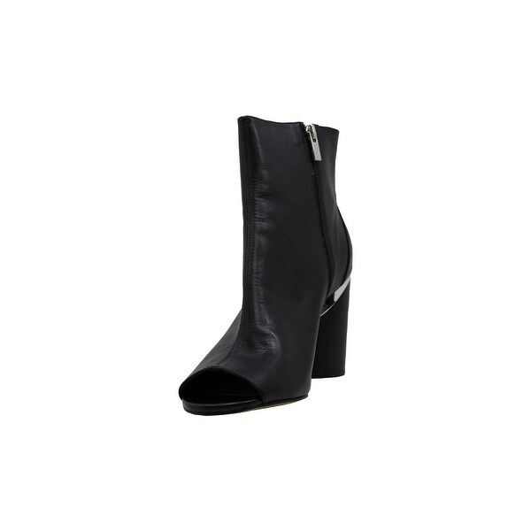 dkny peep toe booties