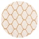 SAFAVIEH Hudson Shag Ogee Trellis 2-inch Thick Area Rug