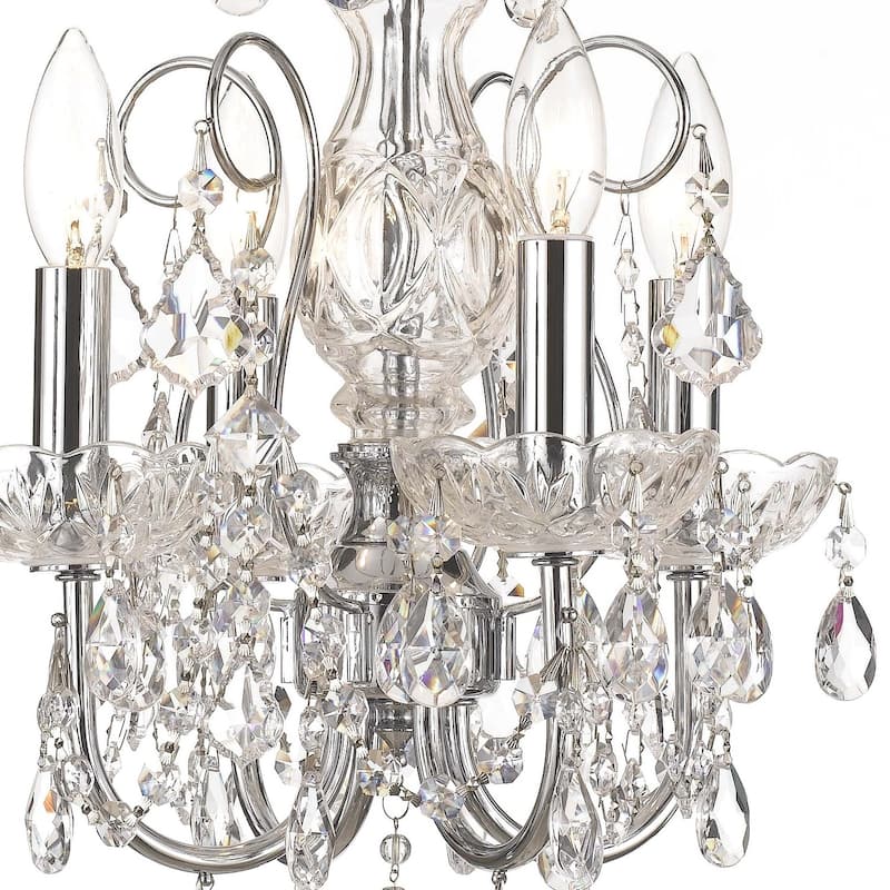 Crystorama Lighting Group Imperial 4 Light 12" Wide Chandelier with