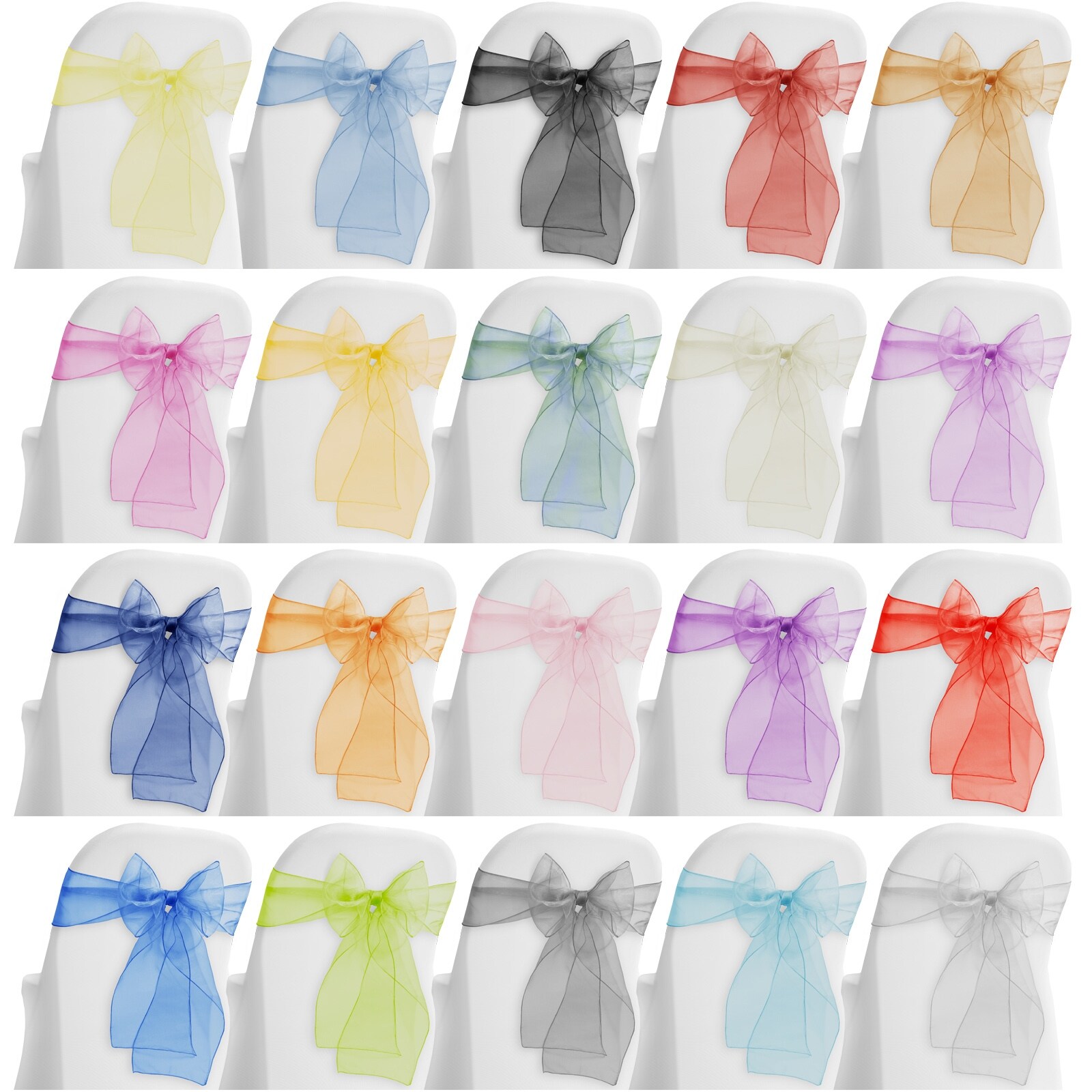Organza chair cheap covers