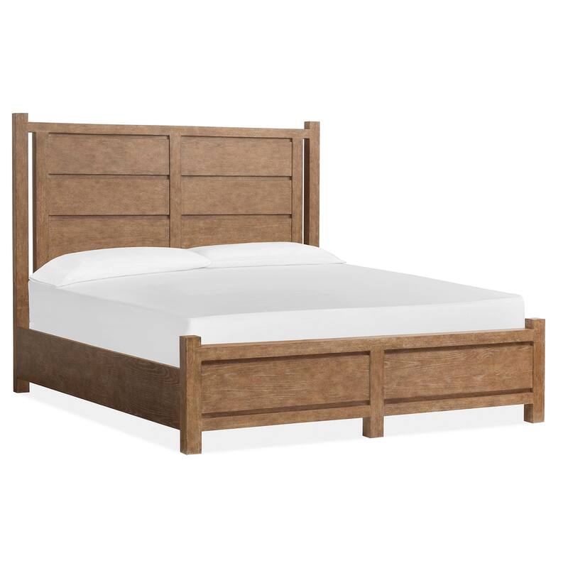 Magnussen Home Plum Creek Sierra Brown Panel Bed - King