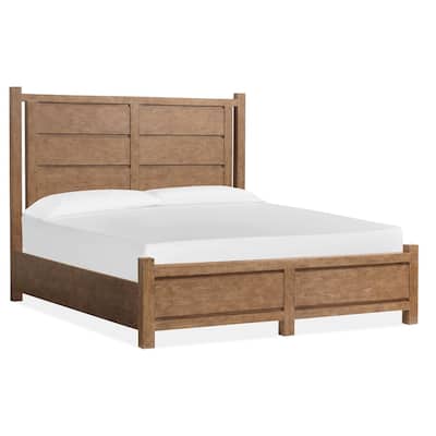 Magnussen Home Plum Creek Sierra Brown Panel Bed