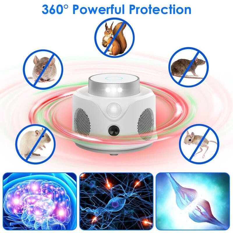 360 Degrees Ultrasonic Mice Repellent with 3 Modes Bed Bath & Beyond
