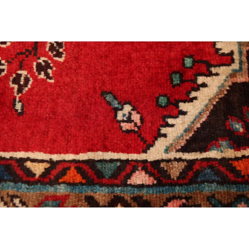 ECARPETGALLERY Hand-knotted Anadol Red Wool Rug - 3'9 x 5'1
