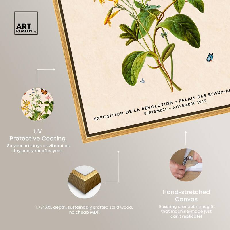 David's Delicate Flowers Canvas by Art Remedy