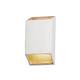 Option Matte White/Champagne Gold