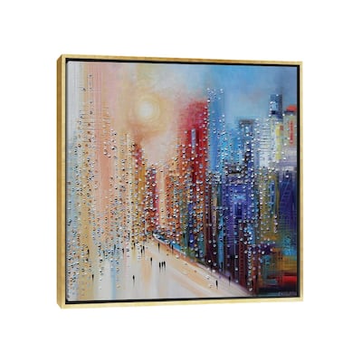 iCanvas "Sunset" by Ekaterina Ermilkina Framed Canvas Print